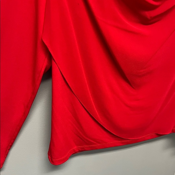 Calvin Klein Shirred Loose Neck Blouse - Picture 3 of 6